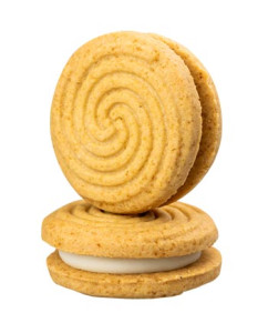 Kekse mit Vanille-Creme ohne Zuckerzusatz