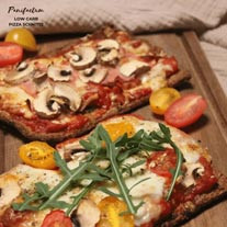 Bio Lower Carb Pizza Schnitte