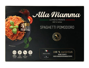 Fertiggericht Spaghetti Pomodoro