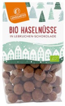 Bio Haselnüsse in Lebkuchen-Schokolade