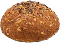 Bio Blütenbrot, frisch gebacken