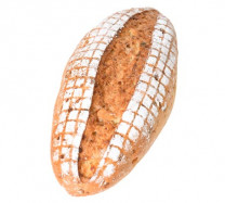 Bärlauch-Feta-Rustico Brot, frisch gebacken