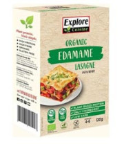 Bio Lasagne aus Edamamebohnen