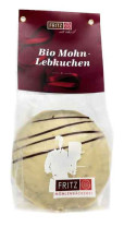 Bio Mohn-Lebkuchen 2 Stück, frisch gebacken