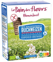 Bio Blumenbrot Buchweizen ohne Zusatz von Salz Bio Blumenbrot Buchweizen ohne Zusatz von Salz