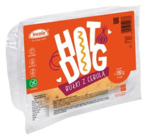 Hot-Dog Brötchen mit Zwiebeln