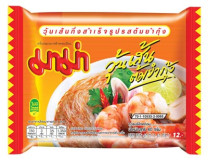 Instantglasnudeln mit Tom Yum Würzung & Garnelengeschmack