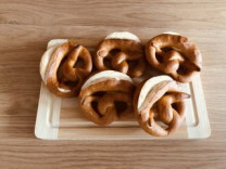 Laugenbrezeln 5 Stück, frisch gebacken