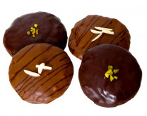 Mini-Elisenlebkuchen 4 Stück, frisch gebacken Mini-Elisenlebkuchen 4 Stück, frisch gebacken