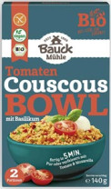 Tomaten Couscous Bowl mit Basilikum