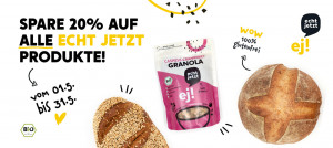 Echtjetzt Aktion - Bei Glutenunverträglichkeit hier einkaufen! 