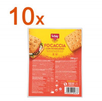 Sparpaket 10 x Focaccia Rosmarin - glutenfrei