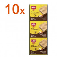 Sparpaket 10 x Noccioli Haselnusswaffel - glutenfrei