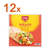 Sparpaket 12 x Wraps - glutenfrei