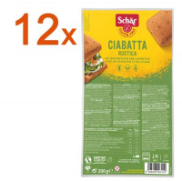 Sparpaket 12 x Ciabatta Rustica - glutenfrei