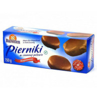 Glutenfreie Lebkuchen mit dunkler Glasur - glutenfrei