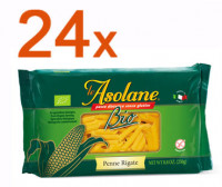 Sparpaket 24 x Le Asolane Penne Rigate Bio - glutenfrei