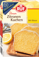 Zitronenkuchen Backmischung - glutenfrei