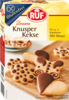 Knusperkekse Plätzchen Backmischung - glutenfrei