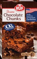 Chocolate Chunks Zartbitter, backfeste Schokostücke - glutenfrei