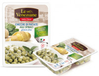 Le Veneziane Potato Kartoffel Gnocchi mit Spinat - glutenfrei