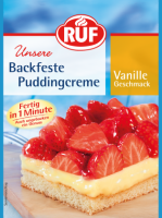 Backfeste Puddingcreme Vanille - glutenfrei