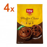 Sparpaket 4 x Muffins Choco - glutenfrei
