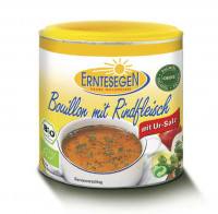 Bouillon mit Rindfleisch - glutenfrei