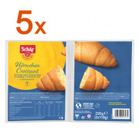 Sparpaket 5 x Croissant Hörnchen - glutenfrei