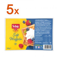Sparpaket 5 x Soft Waffeln - glutenfrei