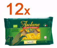 Sparpaket 12 x Le Asolane Tagliatelle Bio - glutenfrei