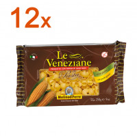 Sparpaket 12 x Le Veneziane Pipe Rigate - glutenfrei