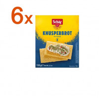 Sparpaket 6 x Knusperbrot Fette Croccanti - glutenfrei