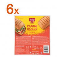 Sparpaket 6 x Panini Rolls - glutenfrei