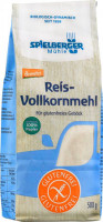 Bio Reis-Vollkornmehl - glutenfrei