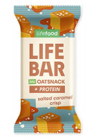 Bio Lifebar Oat Snack Protein Caramel Crisp - glutenfrei