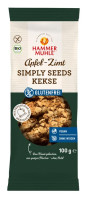 Bio Apfel-Zimt Simply Seeds Kekse - glutenfrei