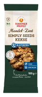 Bio Mandel-Zimt Simply Seeds Kekse - glutenfrei