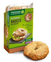 Glutenfreie Bagels mit Sesam - glutenfrei