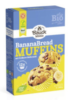Bio BananaBread Muffins Backmischung - glutenfrei