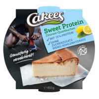 Sweet Protein Zitronen-Quarkkuchen ohne Zuckerzusatz - glutenfrei