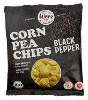 CornPea Chips Black Pepper - glutenfrei