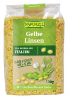 Gelbe Linsen - glutenfrei