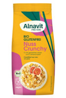 Bio Nuss Crunchy mit gerösteten Hasel- und Cashewnüssen - glutenfrei