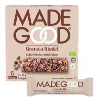 Bio Granola Riegel Schokoladenstückchen - glutenfrei