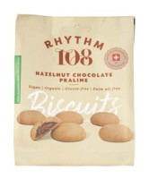 Bio Hazelnut Chocolate Praline Biscuits - glutenfrei