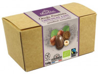 Bio Ostereier VM-Schokolade mit Nussnougat-Füllung - glutenfrei