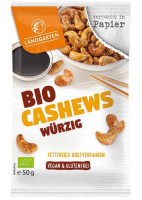Bio Cashwes würzig - glutenfrei