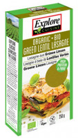 Bio Lasagne aus grünen Linsen - glutenfrei