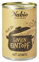 Bio Linsen Eintopf mit Gemüse - glutenfrei